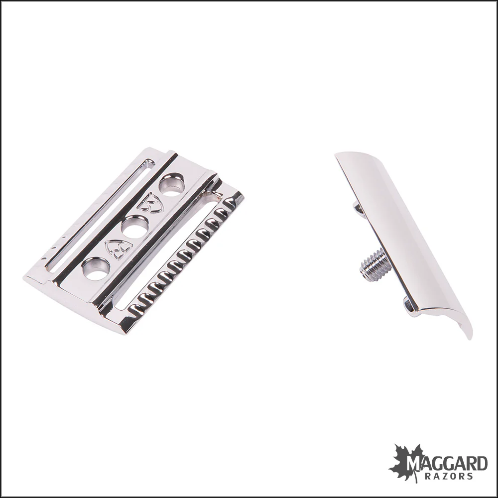 Edwin Jagger DE86811BL Black Octagonal Closed Comb DE Safety Razor - Image 4